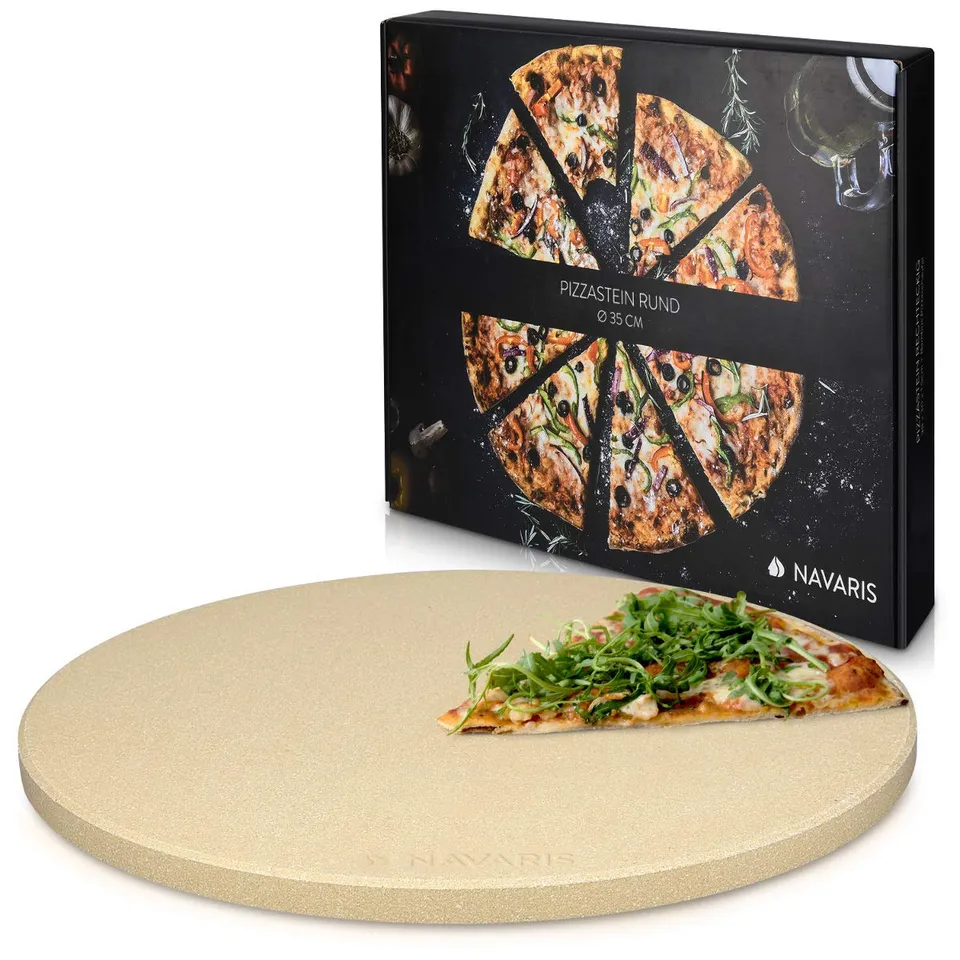 navaris-kitchen-pizzastein-xxl-35cm-cordierit-f-r-backofen-grill image 1