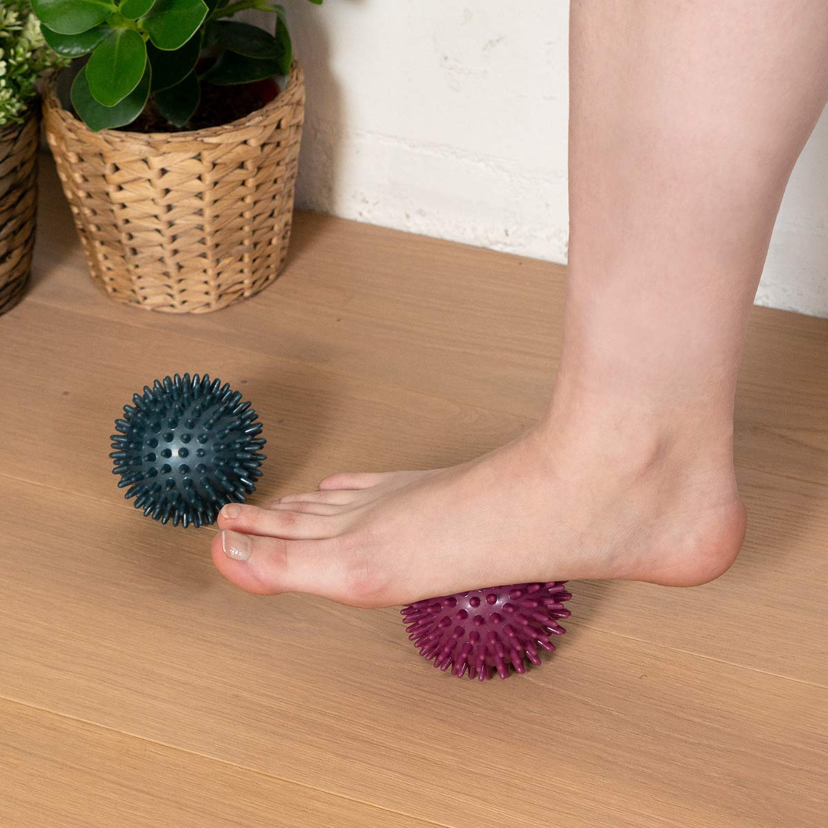 navaris-sport-massageball-set-3tlg-igelball-noppenball-lacrosse-ball image 6