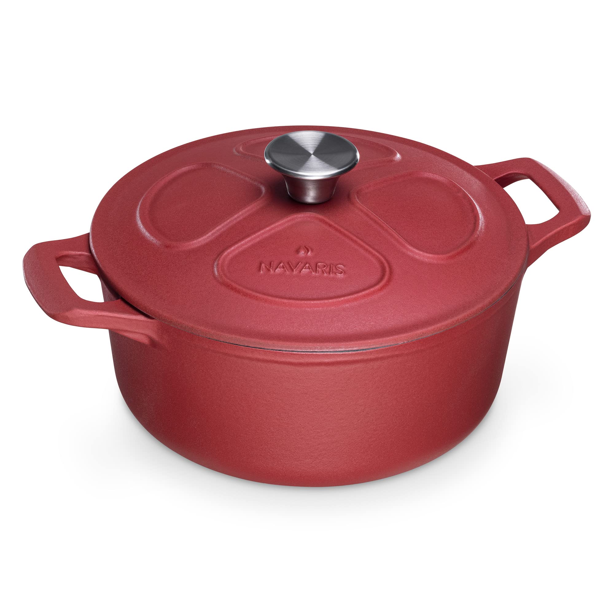 navaris-kitchen-gusseisentopf-br-ter-3-5l-24-cm-emailliert-5 image 1