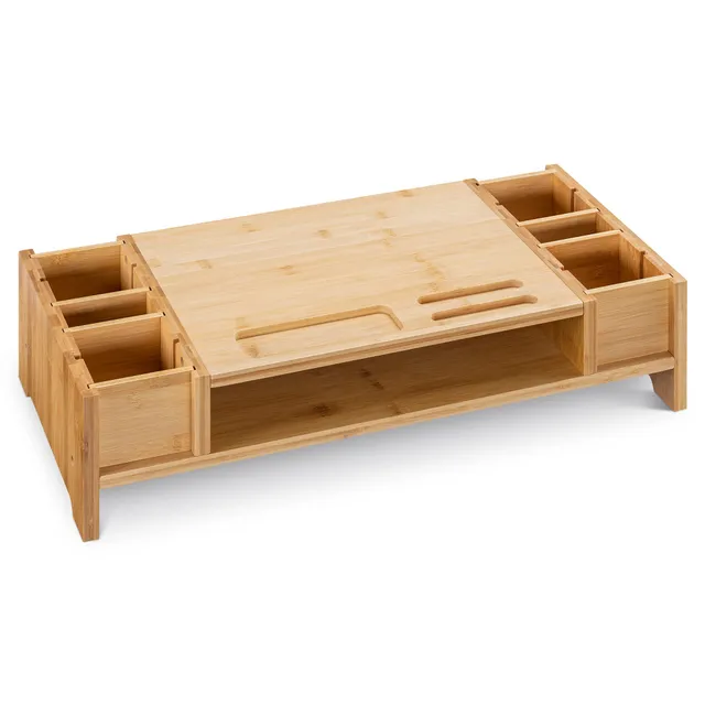 navaris-office-monitorst-nder-bambus-63-cm-bildschirmerh-hung image 1