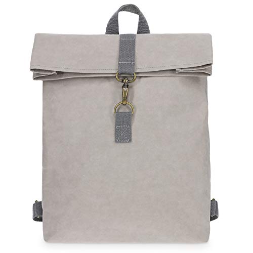 navaris-travel-rucksack-papier-10l-waschbar-kraftpapier image 8